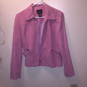 Blush colored jacket